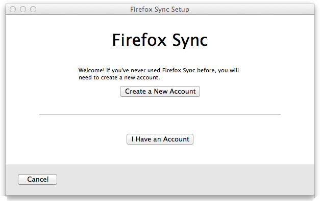 FF 4.0 Sync Setup dialog